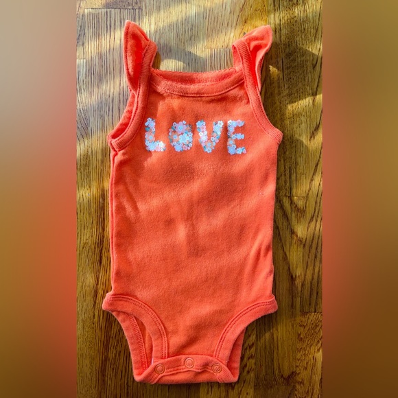 Carter’s/Gerber Newborn Baby Girl Bundle Tanks/T-Shirt Onesies - Picture 11 of 11